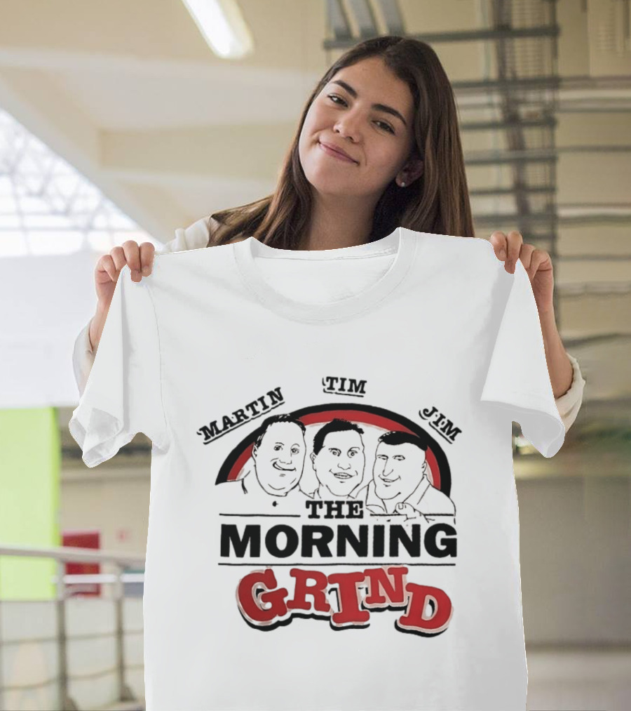 Martin Tim Jim The Morning Grind T-Shirt