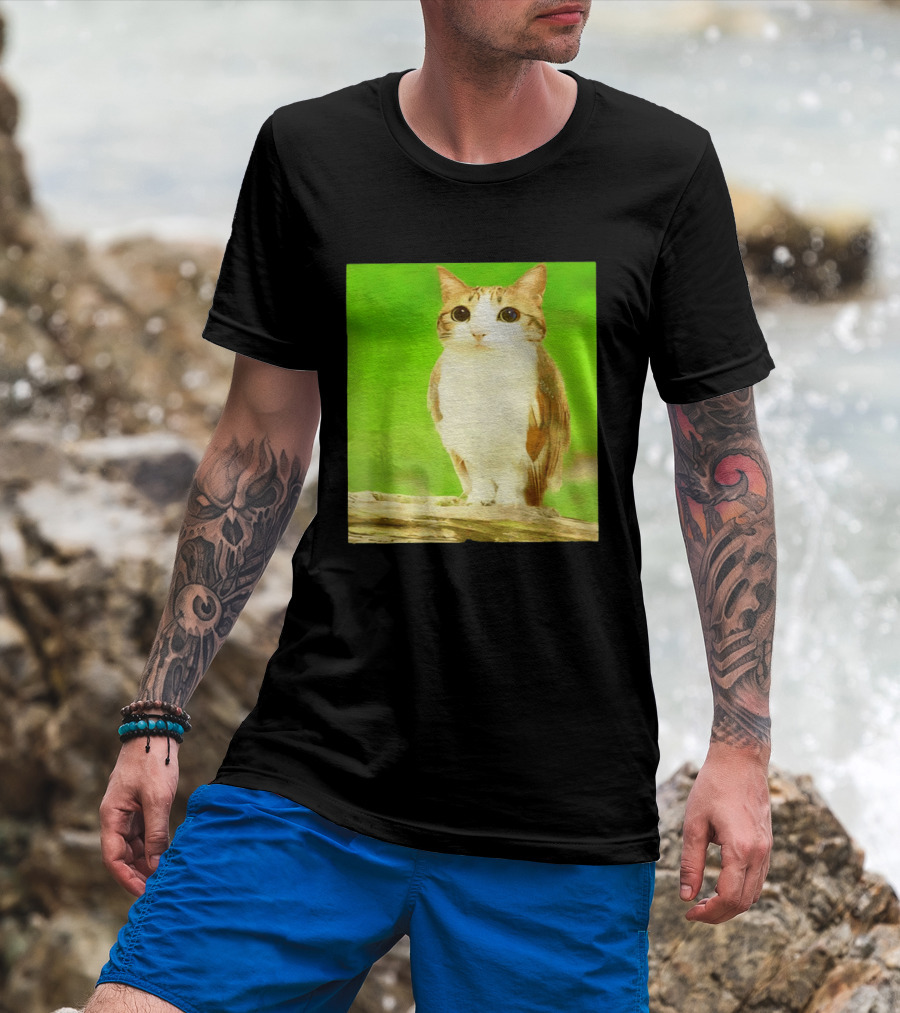 Cat Owl Hybrid Animal Mashup Creature Fusion T-Shirt