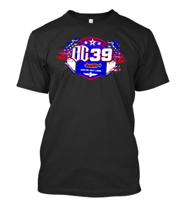 DC 39 Avanti Racing Event June 30 July 1 2026 Checkered Flags Stars Wings T-Shirt