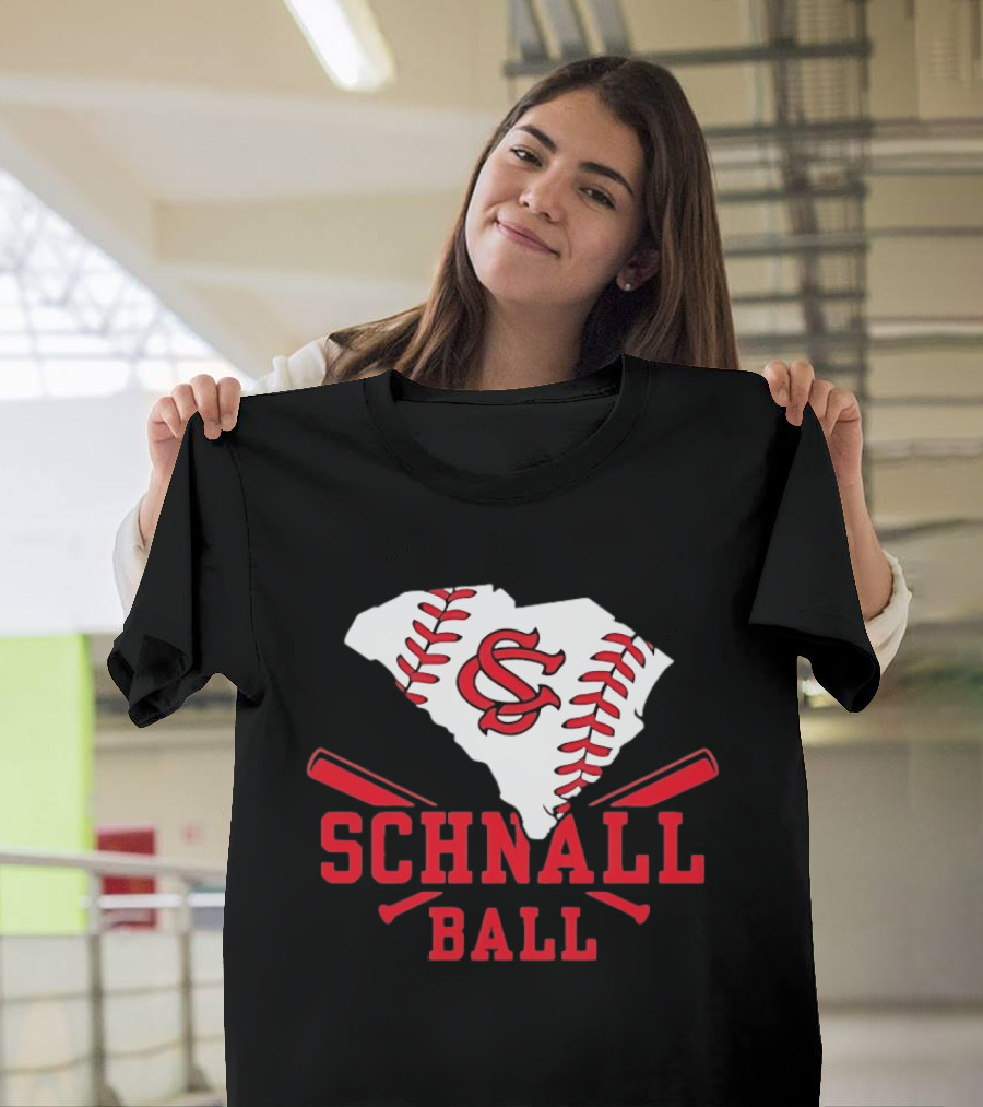 Schnall Ball South Carolina Gamecocks Baseball Paul Mainieri T-Shirt
