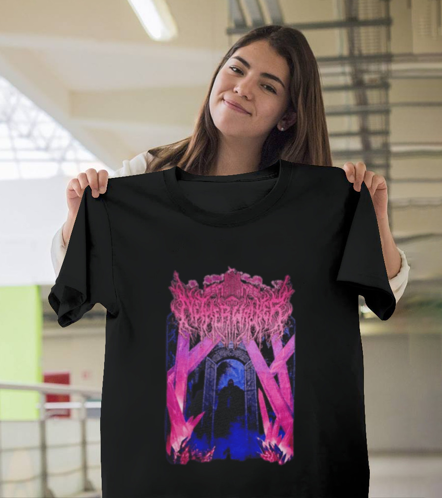 Netherwalker Crystal Knight Gothic Fantasy Portal Enigma T-Shirt