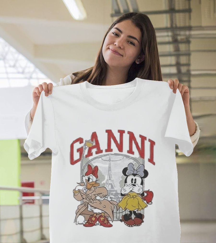 GANNI Disney Minnie Daisy Paris T-Shirt