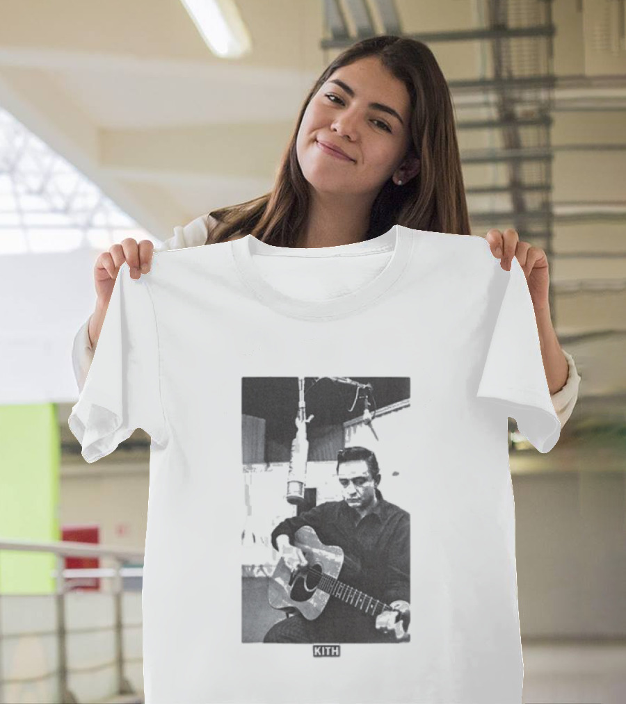 Kith Records Johnny Cash Folsom Prison Retro Music T-Shirt