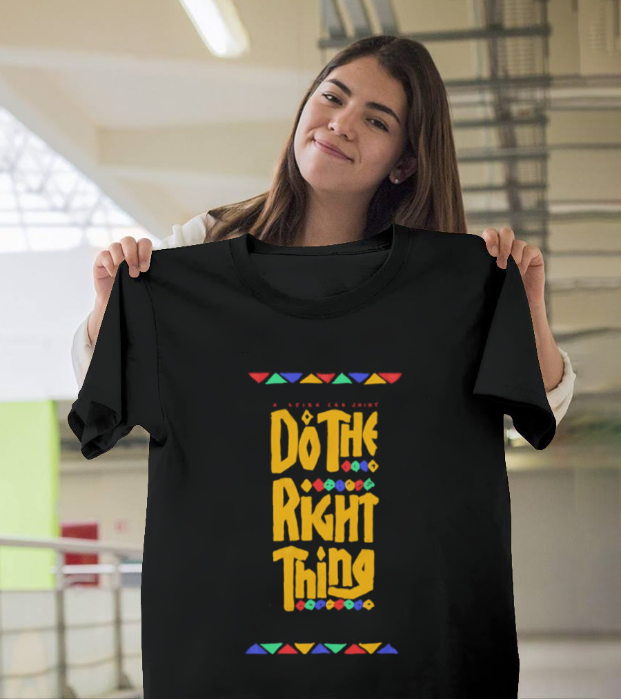 Do The Right Thing A Spike Lee Joint Movie Aesthetic Minimalist T-Shirt