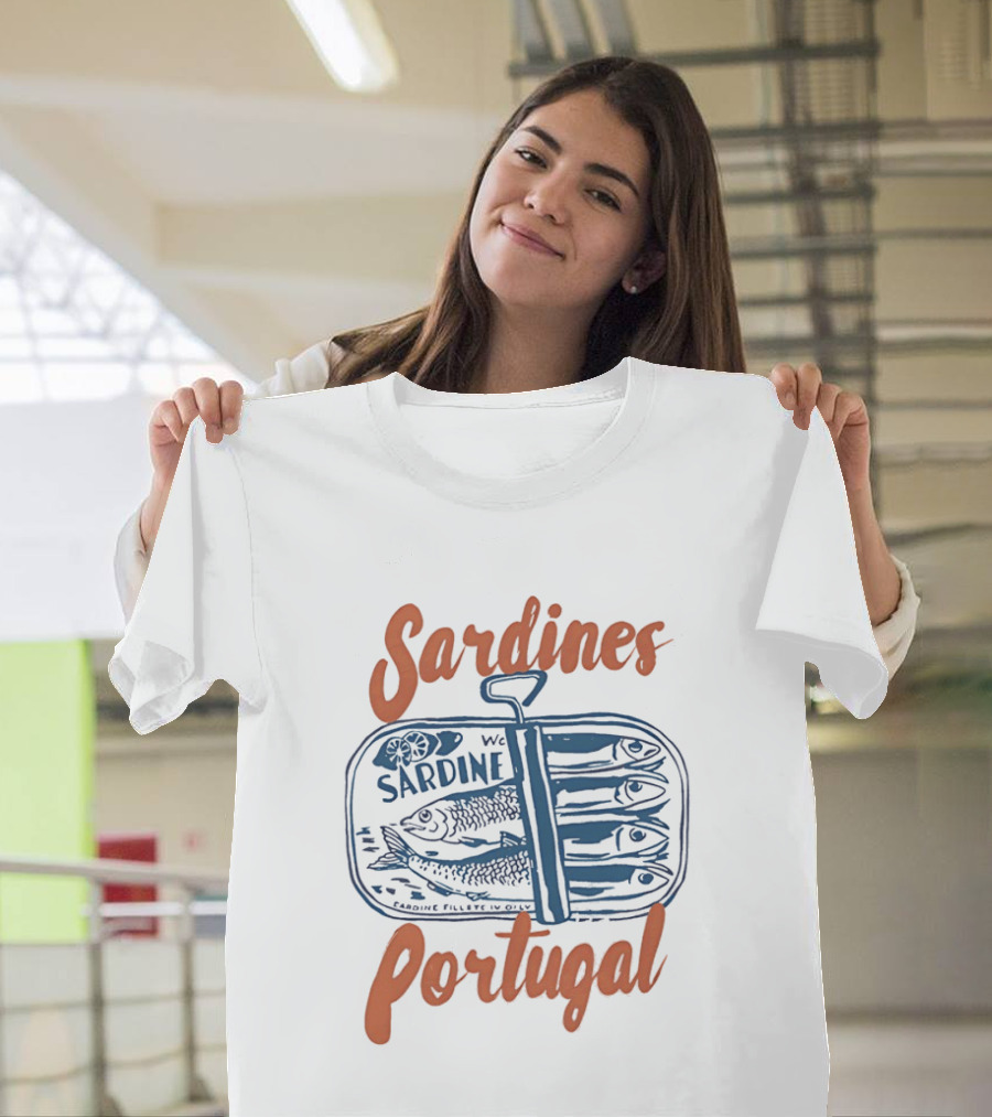 Sardines Portugal Sardine Tin T-Shirt