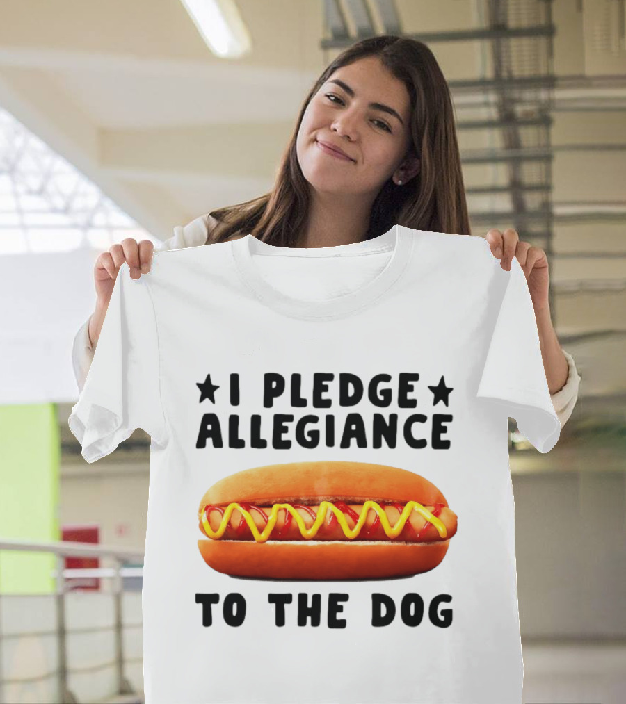 I Pledge Allegiance To The Hot Dog T-Shirt