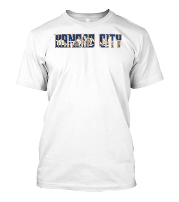 Kansas City Skyline Cityscape Architecture T-Shirt