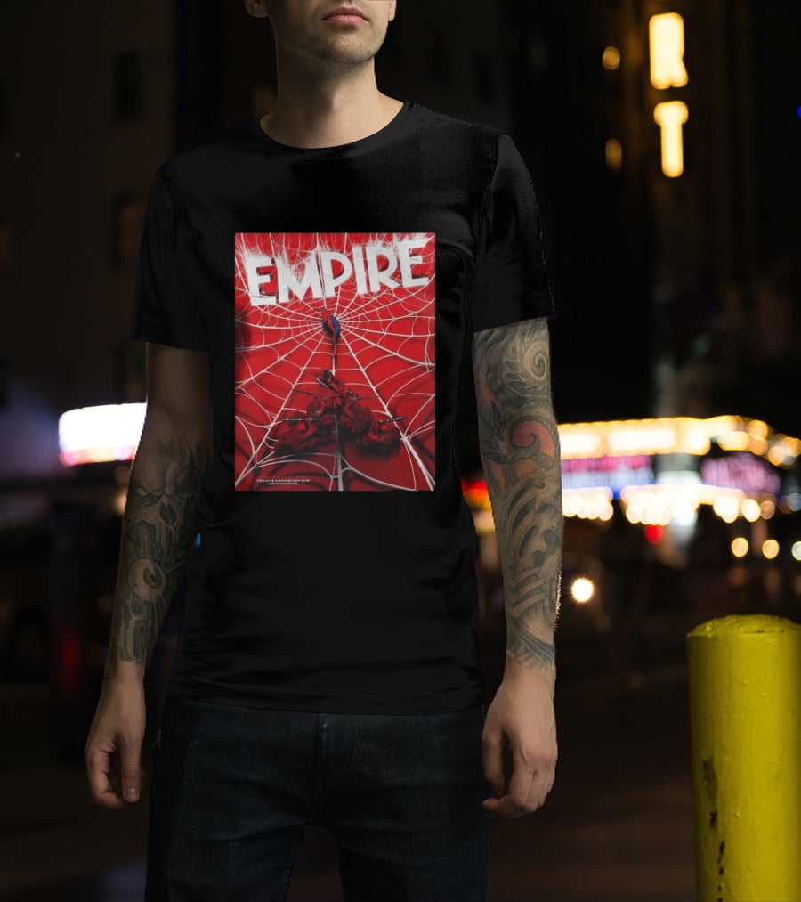 Empire Magazine Spider Man Brand New Day Subscriber Cover Vs The Hand T-Shirt