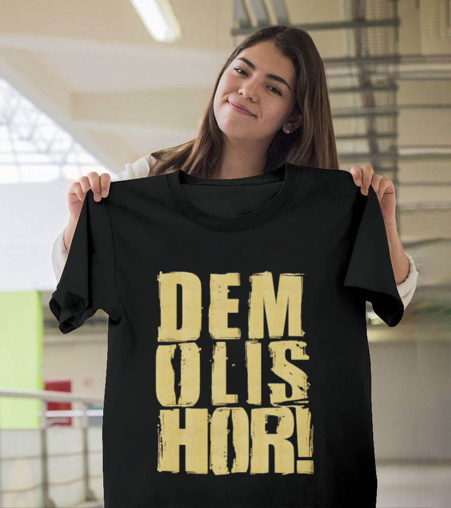 DEMOLISHOR Gold T-Shirt