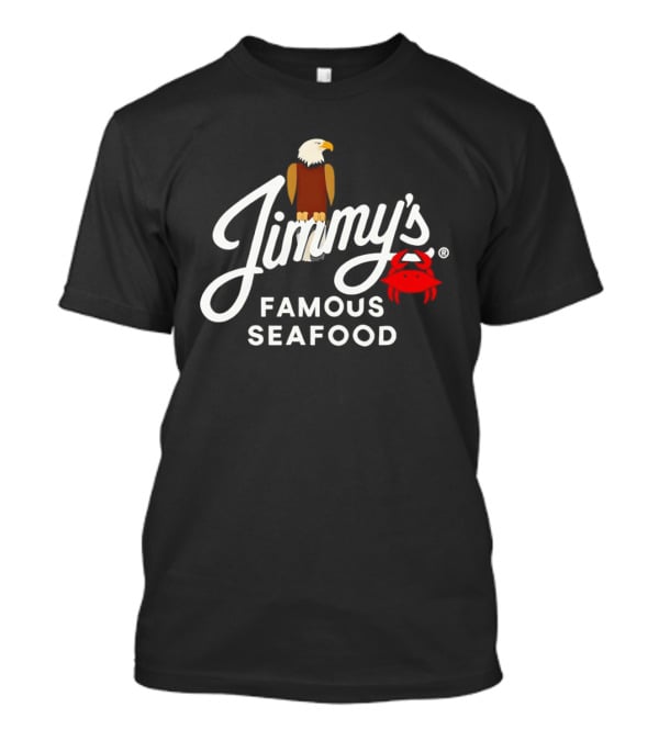 Jimmy's Famous Seafood Eagle And Crab T-Shirt