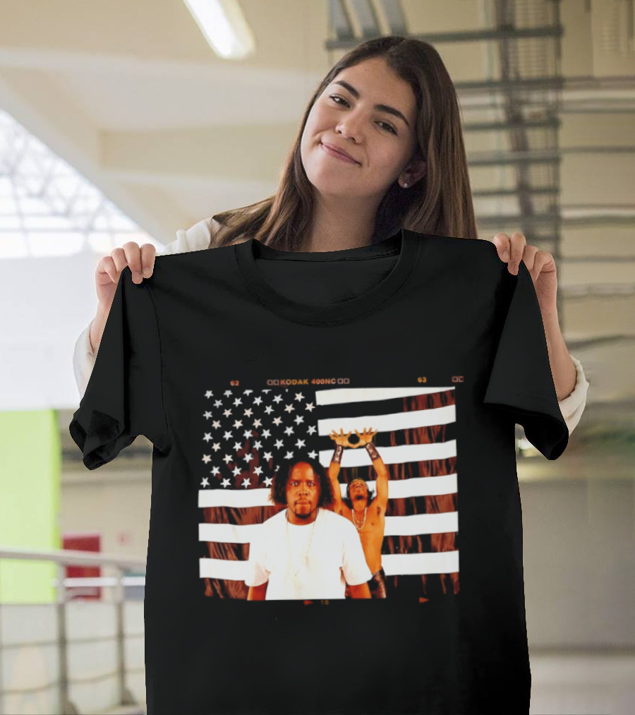 Outkast American Flag Andre 3000 Big Boi Performance USA Stars And Stripes T-Shirt