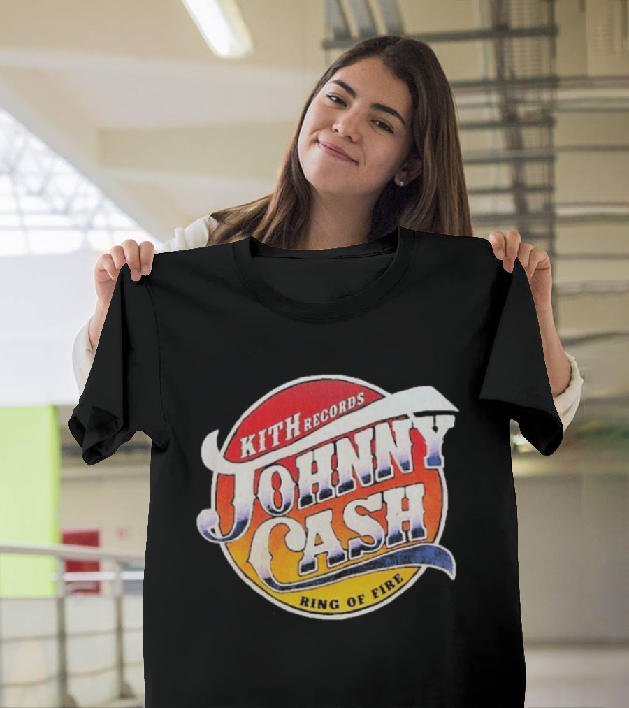Kith Records Johnny Cash Ring Of Fire T-Shirt