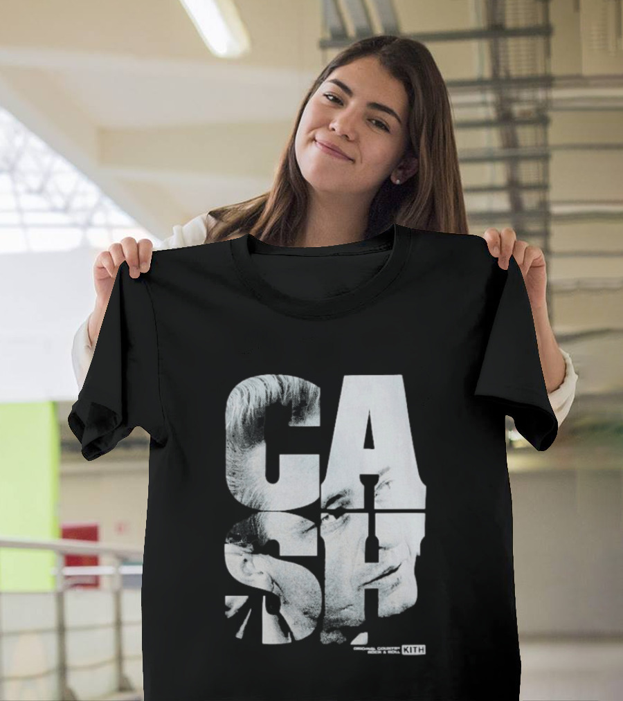 Johnny Cash Kith Records Rock N Roll Collection T-Shirt
