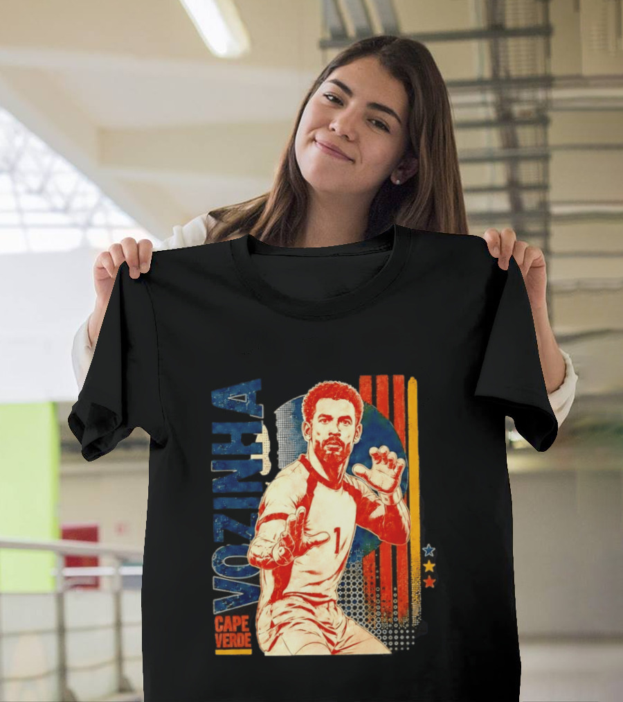 Vozinha Cape Verde National Football Team Goalkeeper T-Shirt