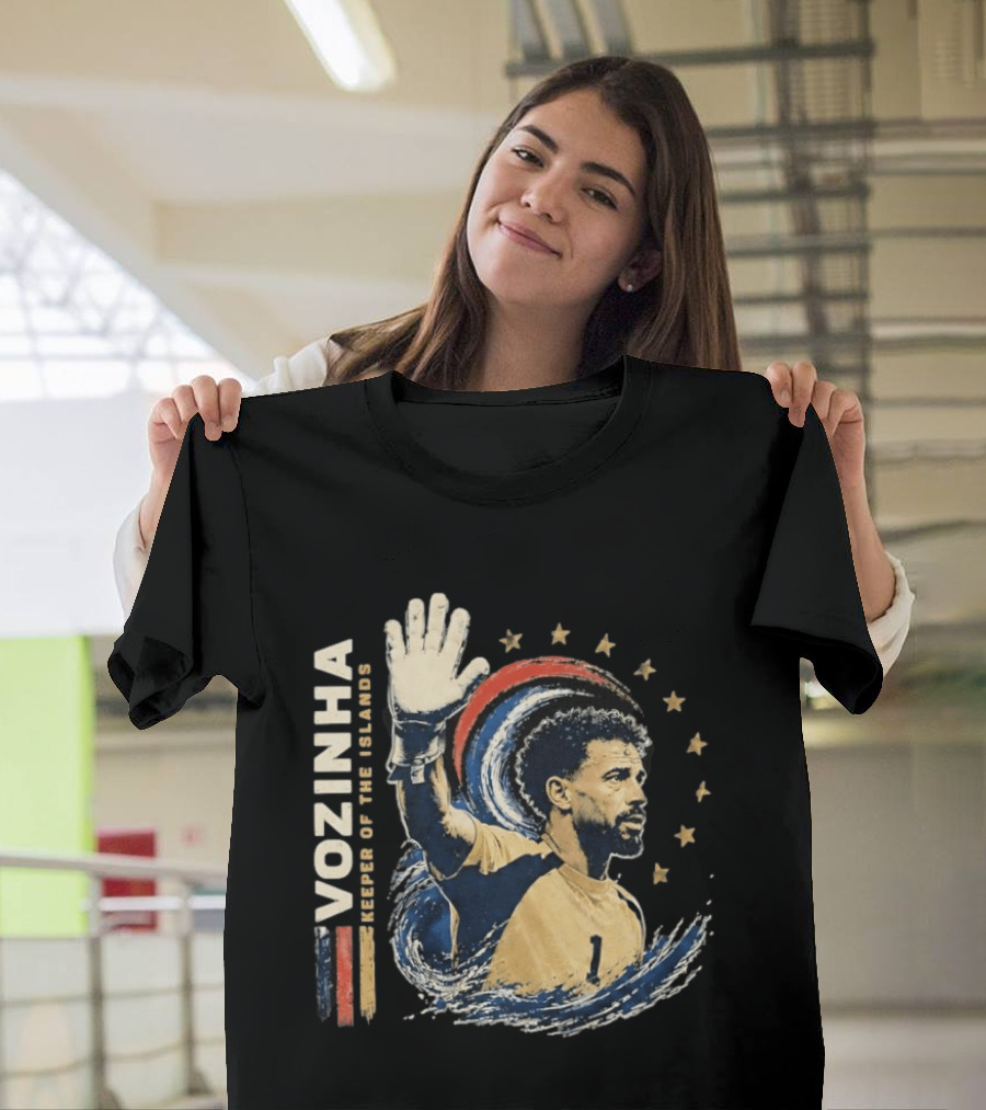 Vozinha Keeper Of The Islands Cape Verde National Football Team Stars T-Shirt