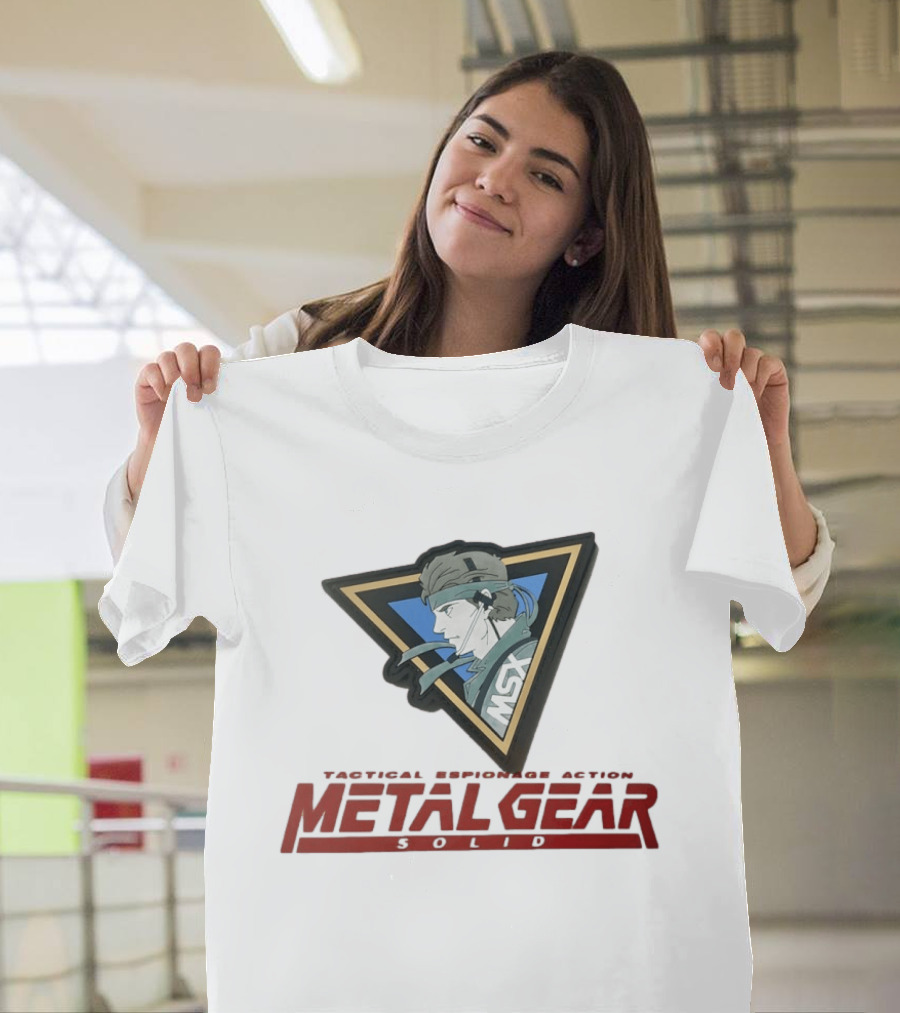 Metal Gear Solid MSX Tactical Espionage Action Hero T-Shirt