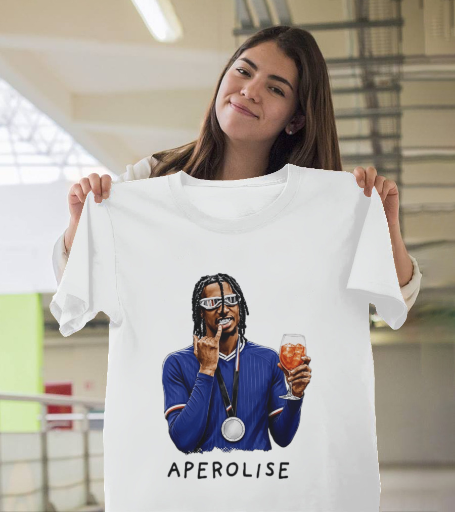 Michael Olise Aperolise Crystal Palace Player Celebration T-Shirt