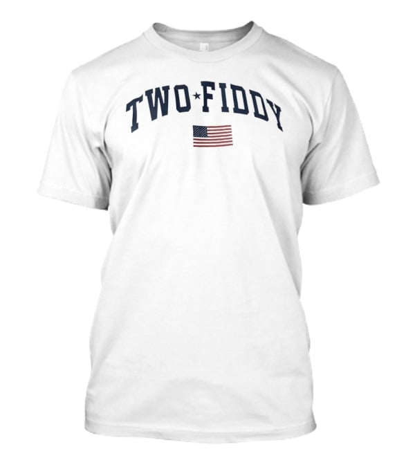 Two Fiddy USA Flag T-Shirt