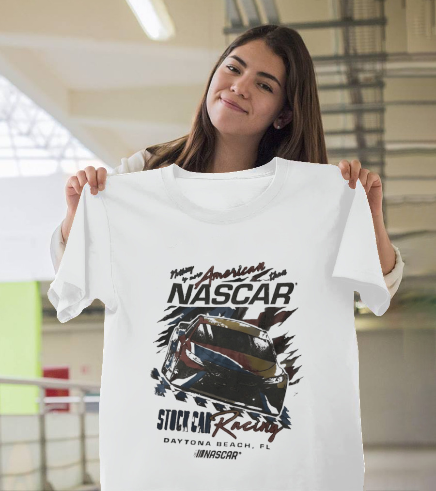 Nothing Is More American Than NASCAR Stock Car Racing In Daytona Beach FL #NASCAR T-Shirt