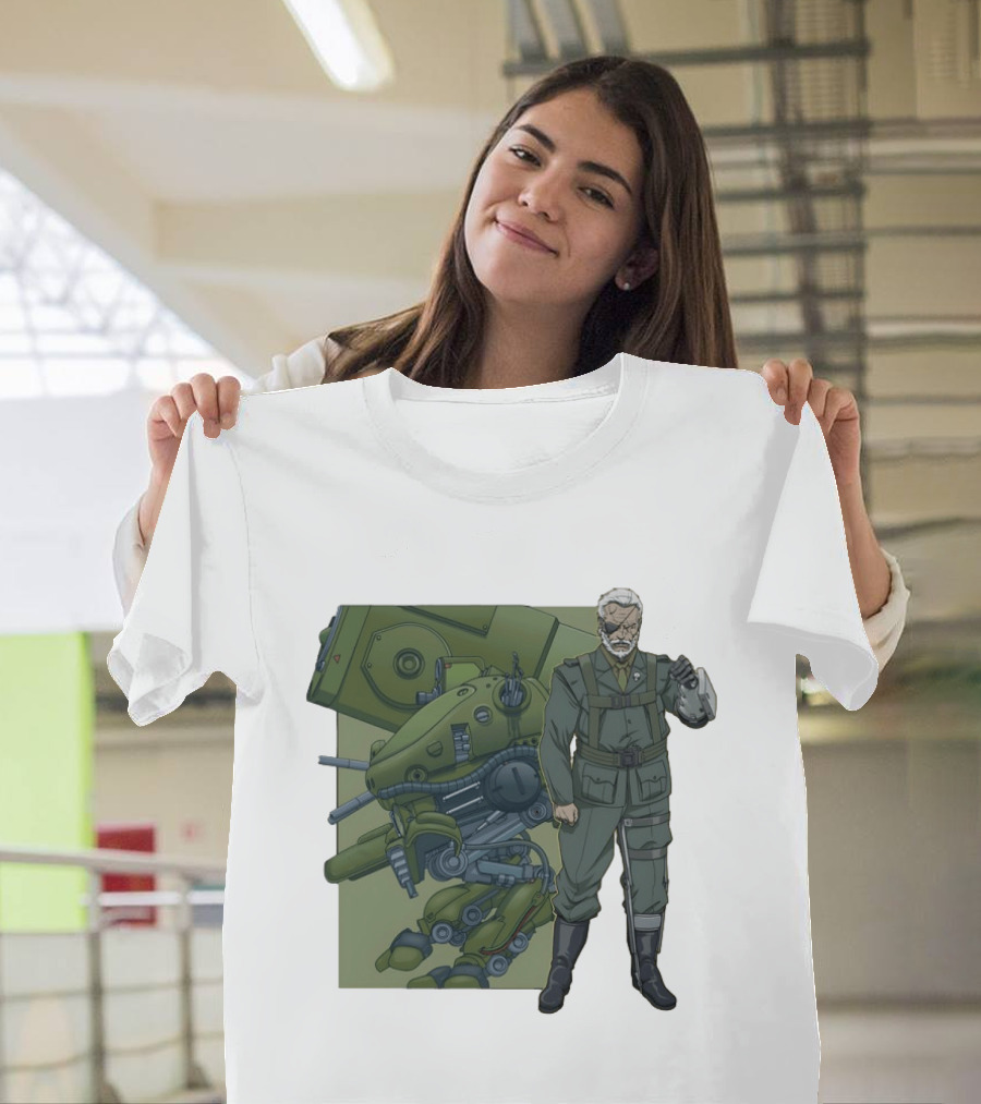 Big Boss Metal Gear Solid Character And Mech T-Shirt