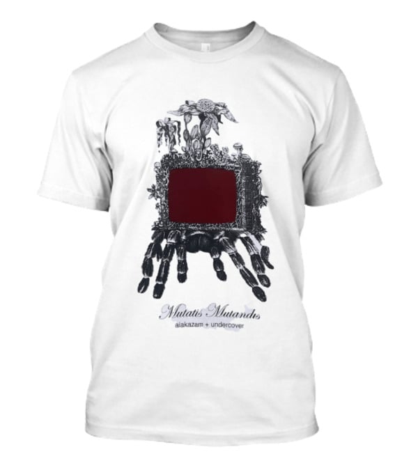 Mutatis Mutandis Alakazam Undercover Tarantula Botanical Frame T-Shirt
