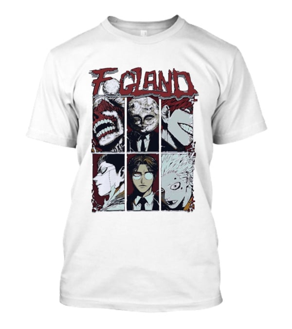 FOGLAND Jujutsu Kaisen Satoru Gojo Suguru Geto Mahito Hanami Jogo Dagon Anime Characters T-Shirt