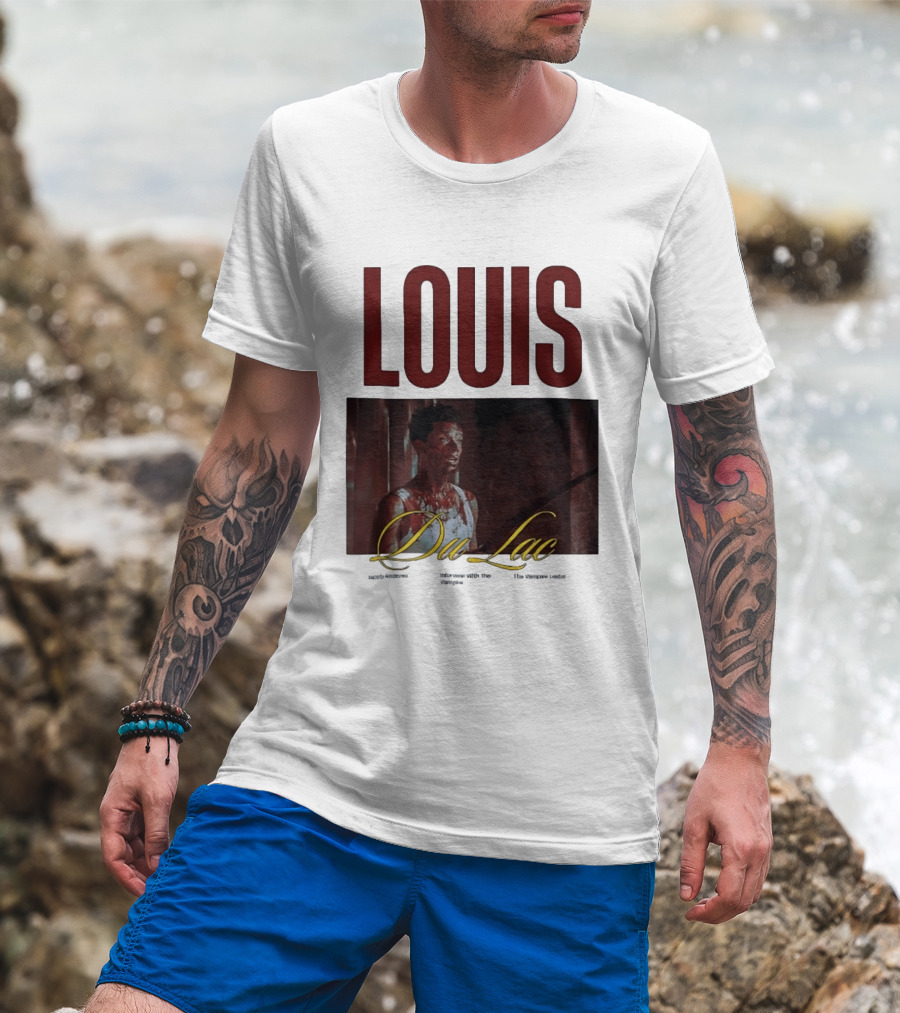 Louis Du Lac Jacob Anderson Interview With The Vampire Bootleg T-Shirt