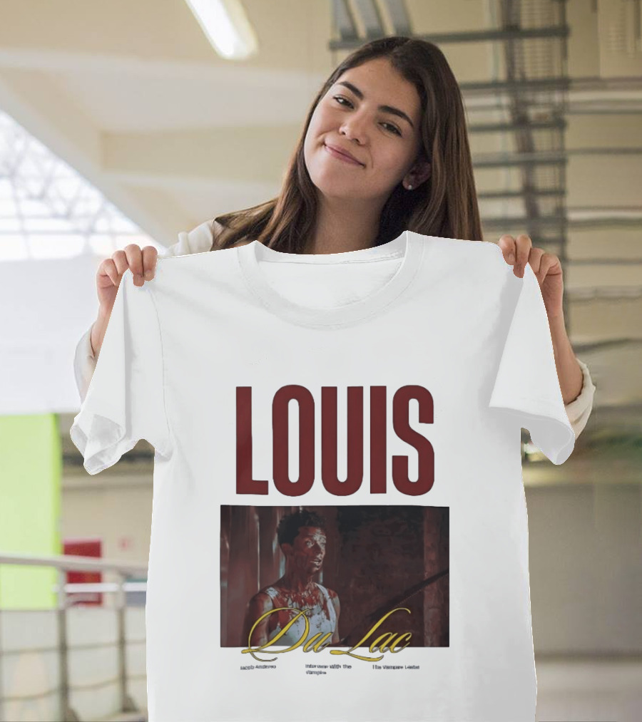 Louis Du Lac Jacob Anderson Interview With The Vampire Bootleg T-Shirt