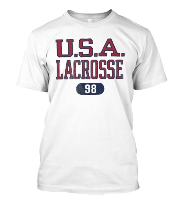 U.S.A. Lacrosse 98 Sports Team Authentic T-Shirt