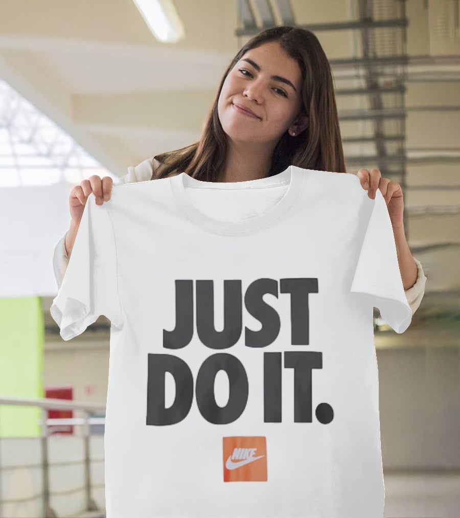 Just Do It Nike Swoosh T-Shirt