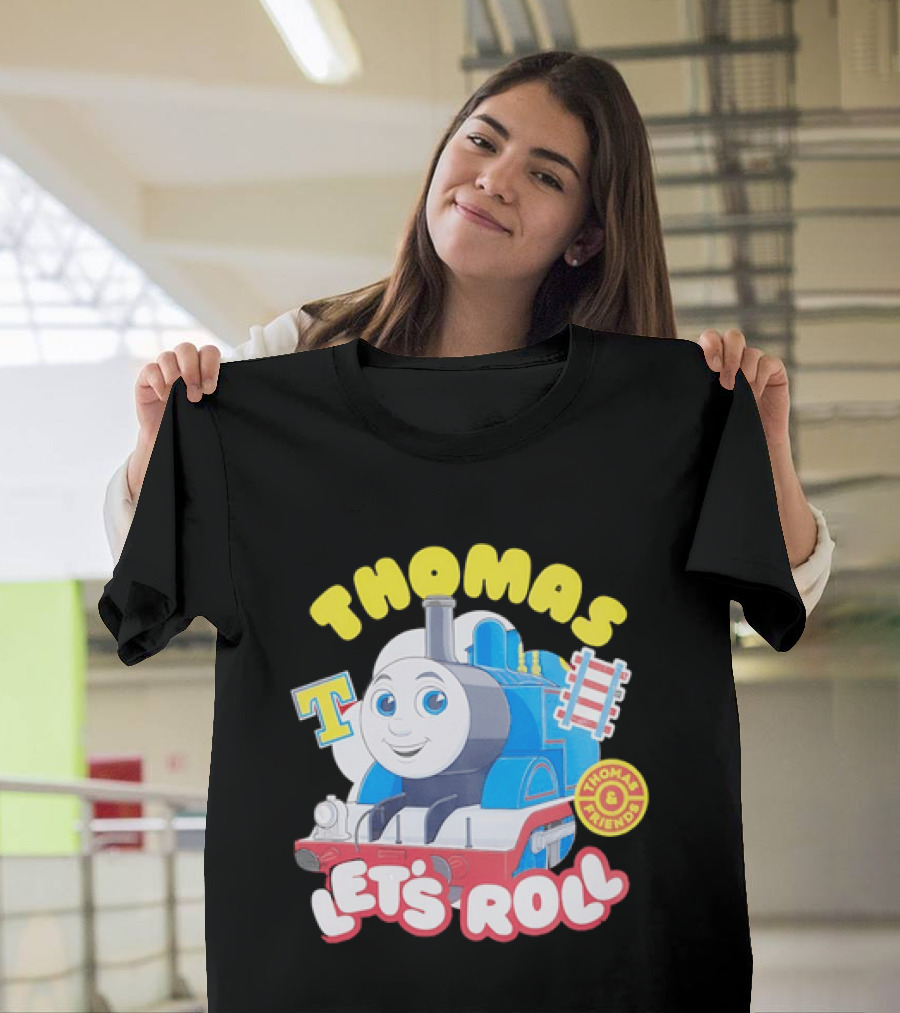 Thomas The Tank Engine Let's Roll Thomas And Friends T T-Shirt
