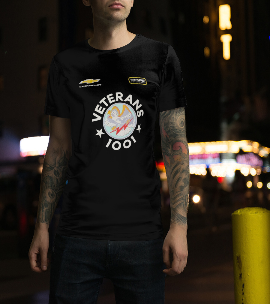 Veterans 1001 Spire Motorsports Chevrolet Eagle Legends T-Shirt