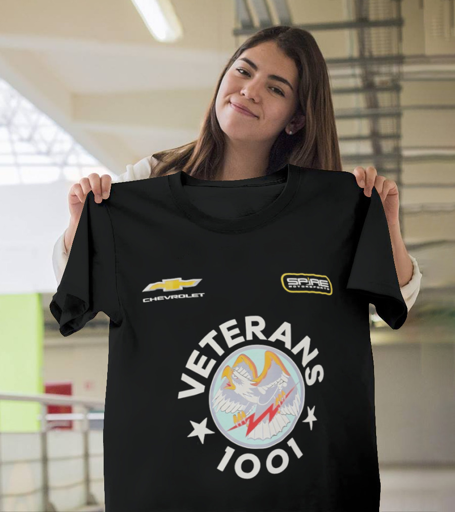 Veterans 1001 Spire Motorsports Chevrolet Eagle Legends T-Shirt