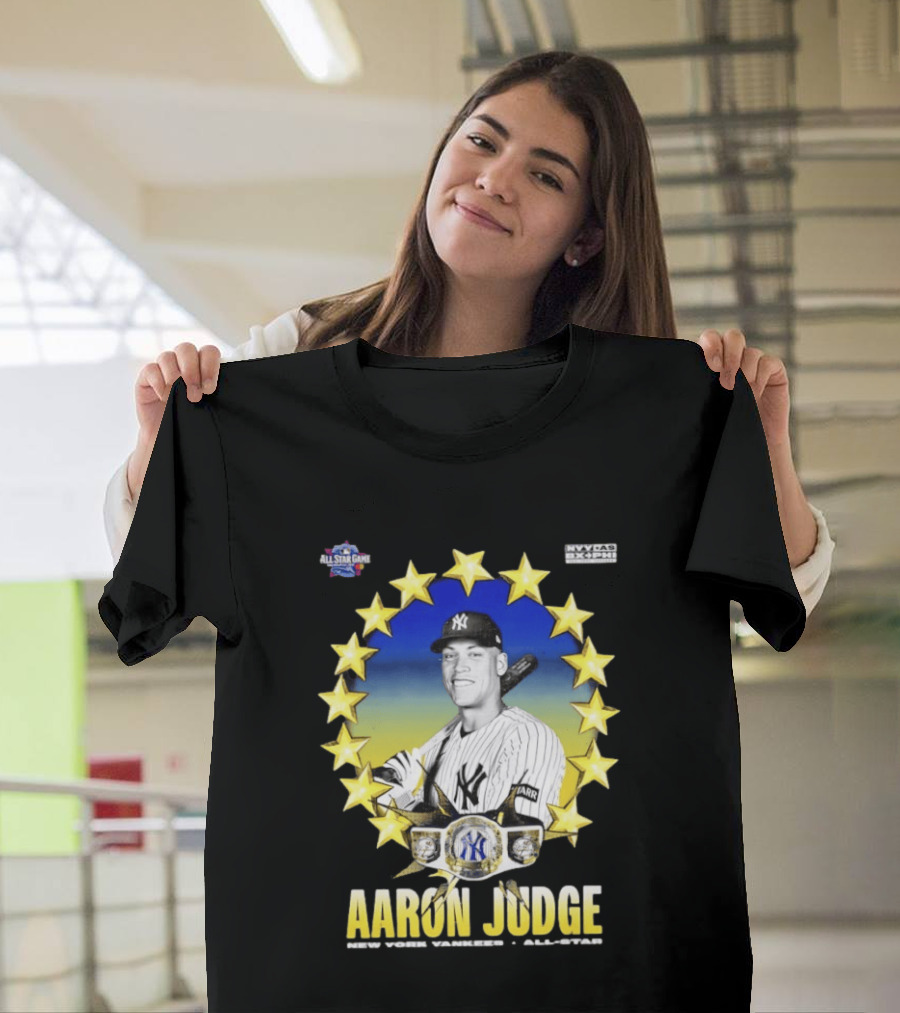 Aaron Judge New York Yankees All Star MVP 2026 Philadelphia Event Stars T-Shirt