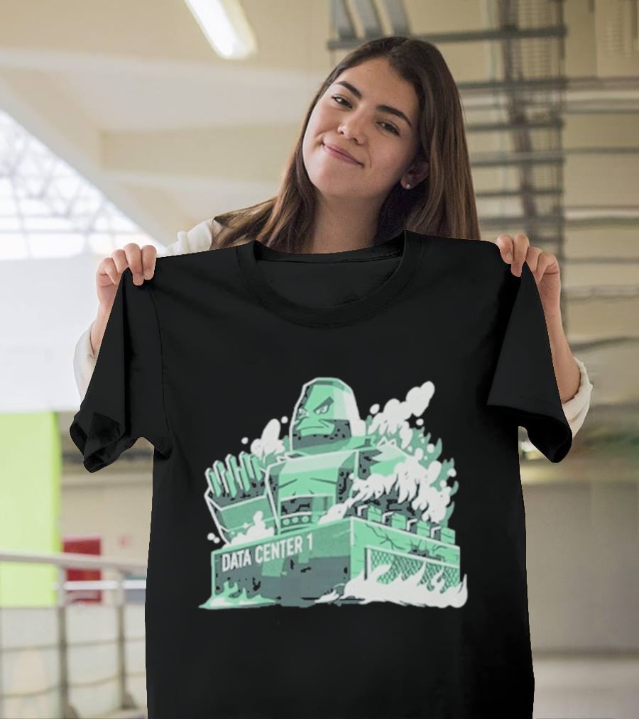 Avalanche AI Data Center 1 Robotic Powerhouse Iconography T-Shirt