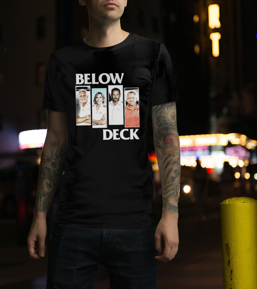 Below Deck Captains Lee Rosbach Sandy Yawn Portraits T-Shirt