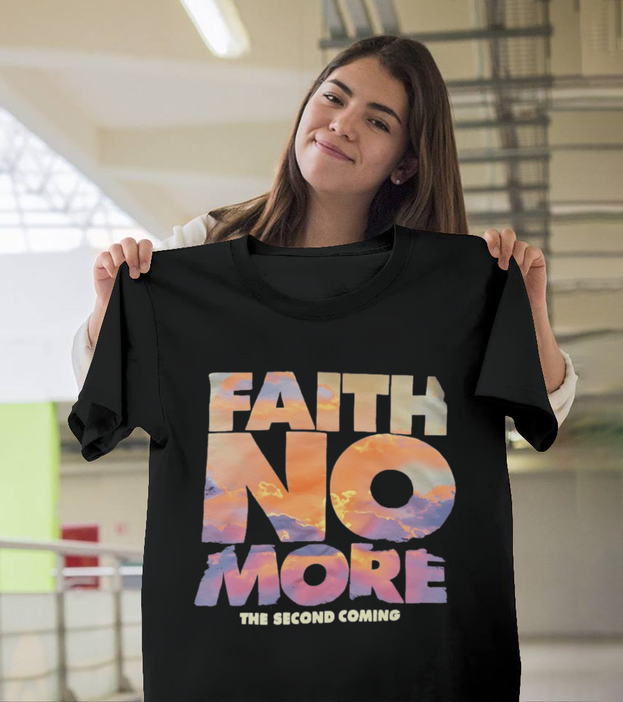 Faith No More The Second Coming Sunset Cloud Band T-Shirt