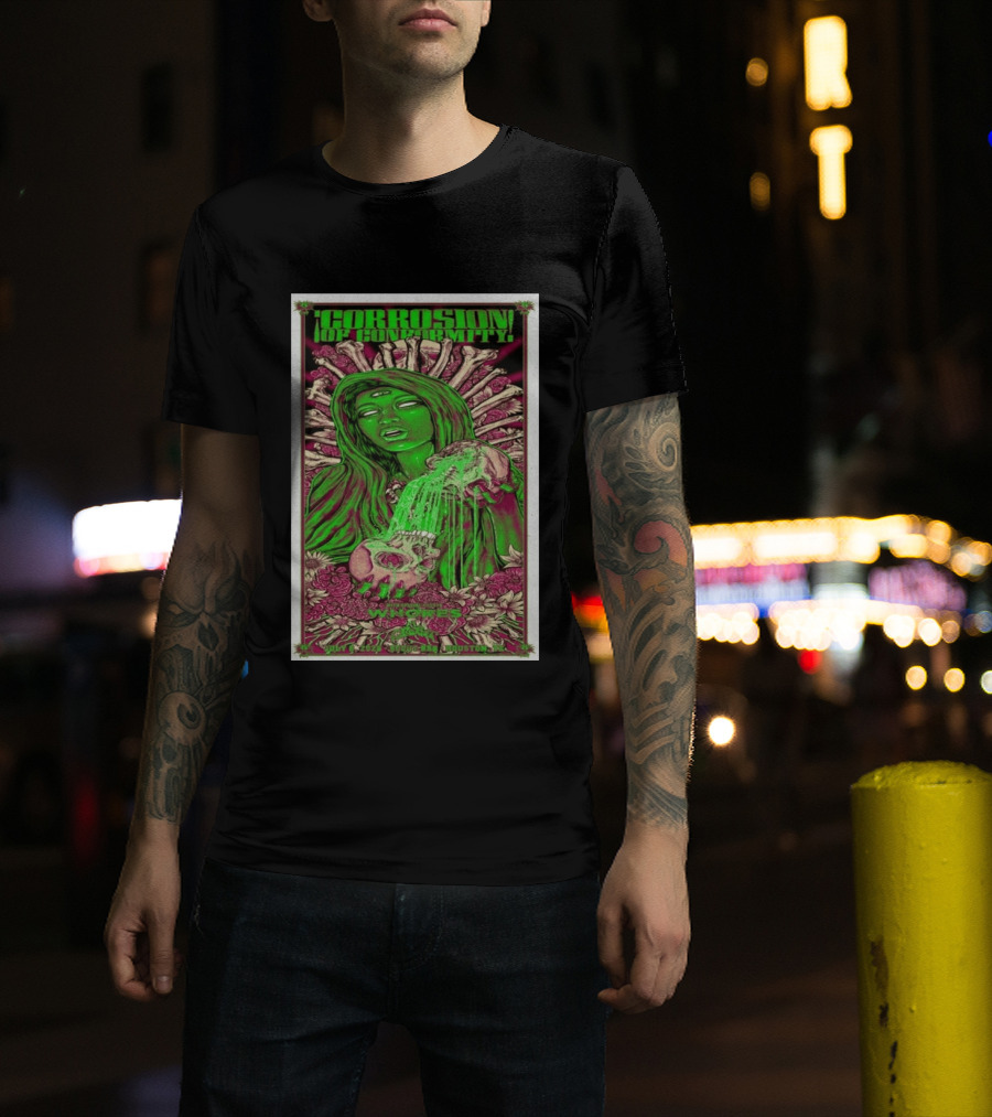 Corrosion Of Conformity Houston Witches July 6 2026 T-Shirt