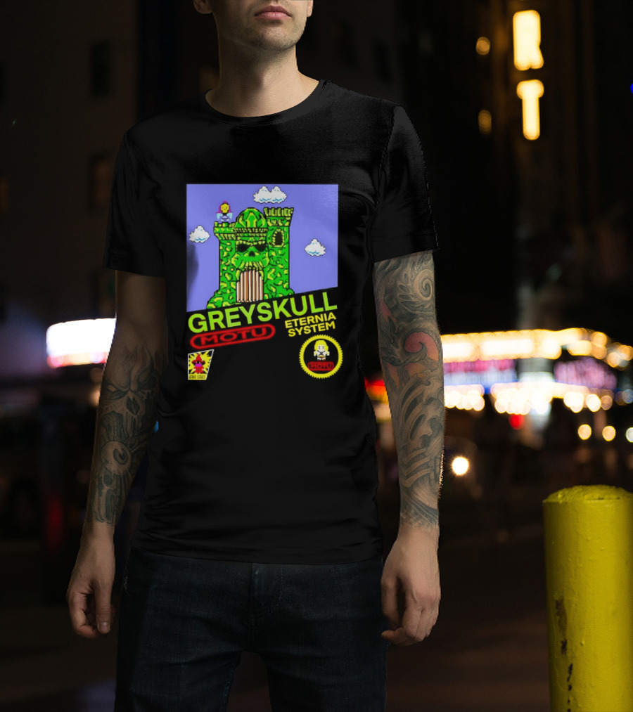 Greyskull Eternia System Motu Orko Series Castle T-Shirt