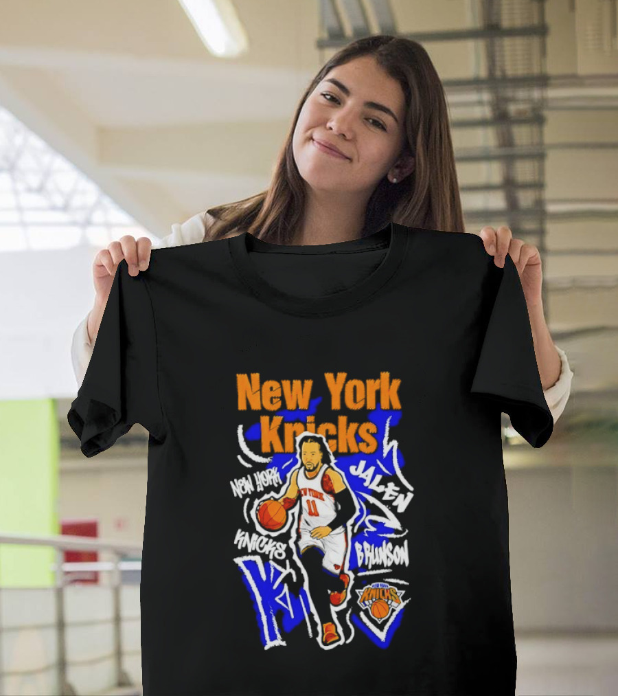 New York Knicks Jalen Brunson MVP Players NBA Basketball T-Shirt