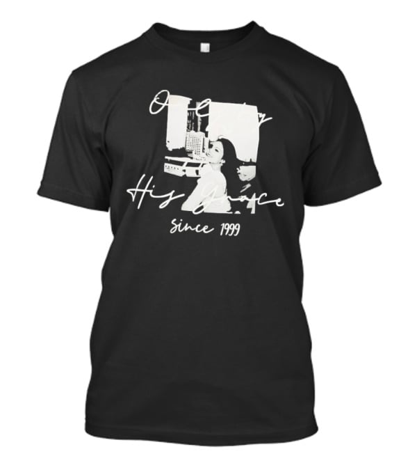 Only By His Grace Since 1999 Vintage Style Retro Technology T-Shirt