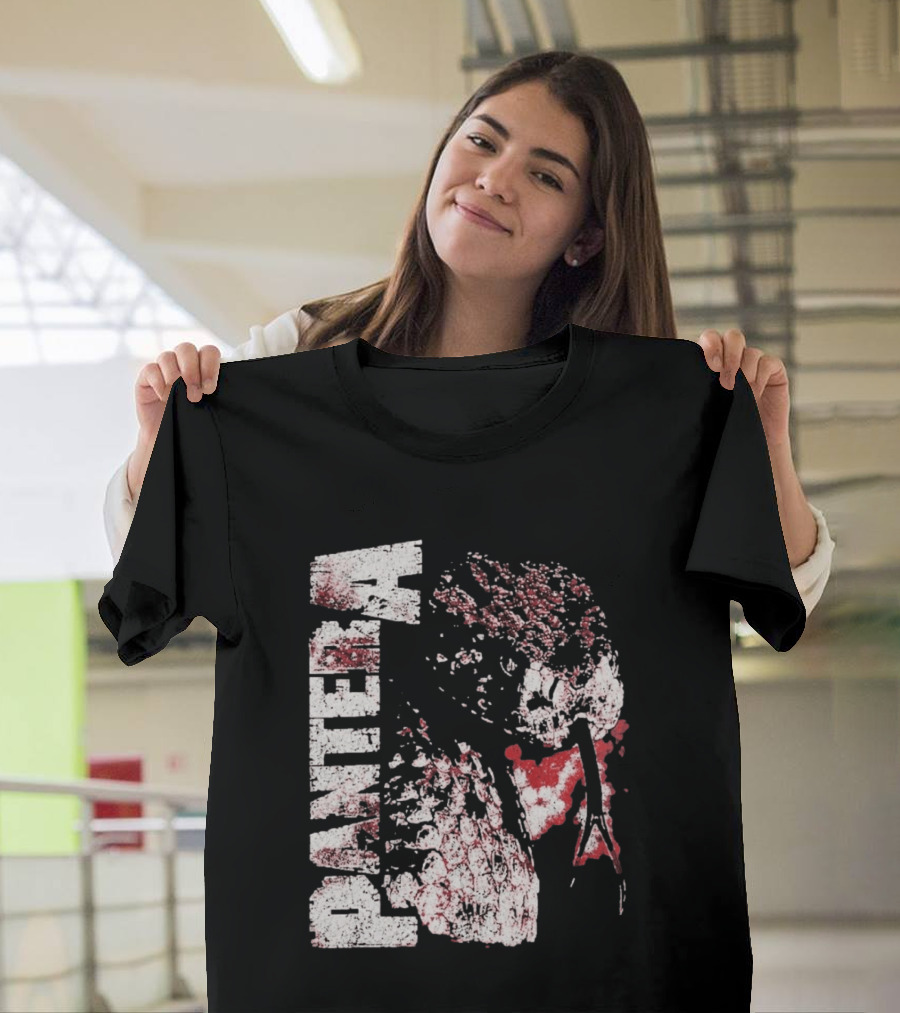 Pantera UK And EU Tour 2026 Rattlesnake Snake Skull Band T-Shirt
