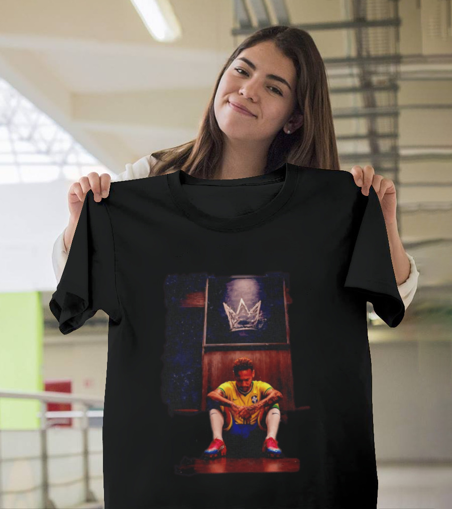 Neymar King The Last Samba Brazil Soccer Legend T-Shirt