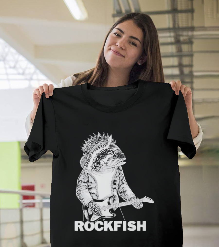 Rockfish Jacket Electric Guitar Performance T-Shirt