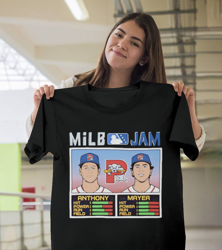 MiLB Jam Roman Anthony Marcelo Mayer Portland Sea Dogs T-Shirt