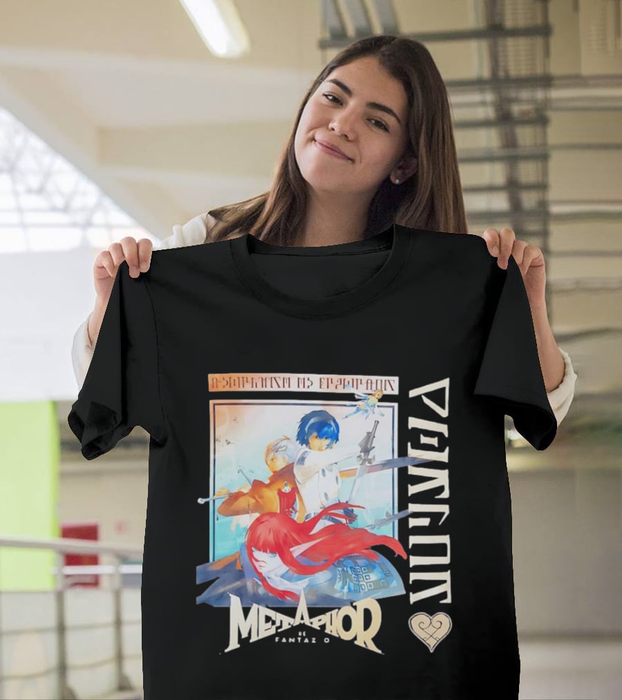 Metaphor ReFantazio Characters Fantasy Art Gaming Adventure T-Shirt
