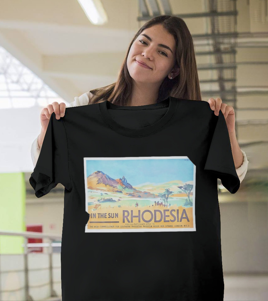 In The Sun Rhodesia The High Commissioner For Southern Rhodesia House London Travel T-Shirt