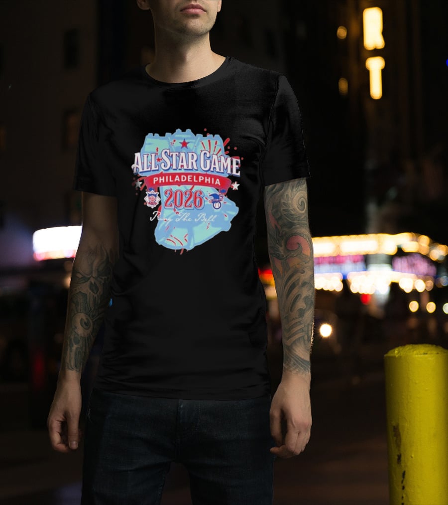 Philadelphia 2026 All Star Game Ring The Bell T-Shirt