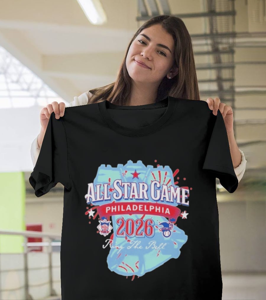 Philadelphia 2026 All Star Game Ring The Bell T-Shirt