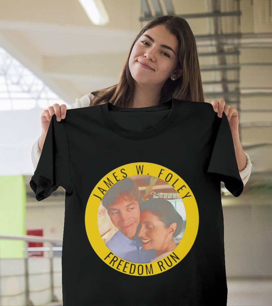 James W Foley Freedom Run Memorial Charity Event T-Shirt